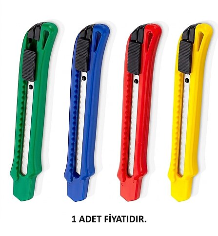 MİMAKS C-1 DAR MAKET BIÇAĞI PLASTİK 9mm - 1