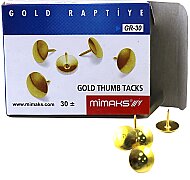 MİMAKS GR-30 GOLD RAPTİYE 30 ADET - MİMAKS