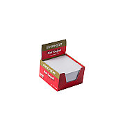 MİMAKS KBN-8 KÜP BLOK NOT KAĞIDI 8x8cm BEYAZ - MİMAKS