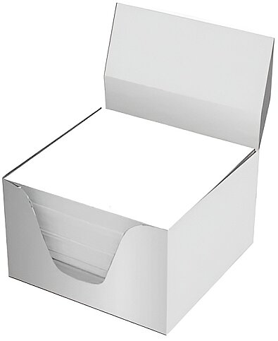 MİMAKS KBN-8 KÜP BLOK NOT KAĞIDI 8x8cm BEYAZ - 1