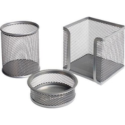 Mimaks Ms3 Metal Perfore Masa Seti Gümüş 3Lü - MİMAKS