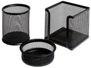 Mimaks Ms3 Metal Perfore Masa Seti Siyah 3Lü - MİMAKS