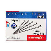 MİMAKS TI50 NİKELLİ TOPLU İĞNE 50gr KUTU - MİMAKS