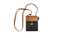 ÖNDER MİNBAG 538-03 MESSENGER ASKILI KEÇE ÇANTA SİYAH - MİNBAG