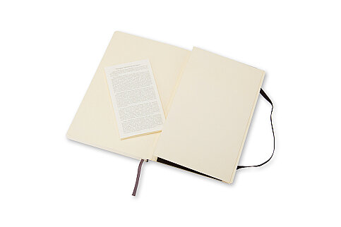 MOLESKİNE QP613 KLASİK DEFTER 9x14 DÜZ 192 YAPRAK SİYAH - 3