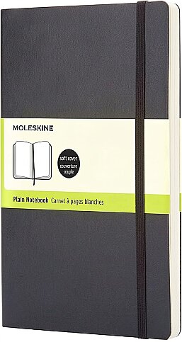 MOLESKİNE QP613 KLASİK DEFTER 9x14 DÜZ 192 YAPRAK SİYAH - 1