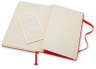 MOLESKİNE MM710R KLASİK SERT KAPAK ÇİZGİLİ DEFTER 192 YAPRAK KIRMIZI - 4
