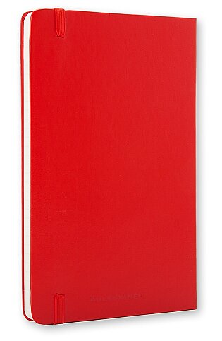 MOLESKİNE MM710R KLASİK SERT KAPAK ÇİZGİLİ DEFTER 192 YAPRAK KIRMIZI - 5