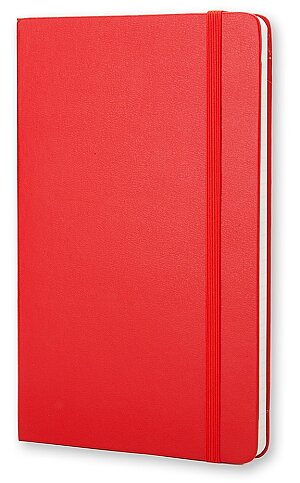 MOLESKİNE MM710R KLASİK SERT KAPAK ÇİZGİLİ DEFTER 192 YAPRAK KIRMIZI - 6