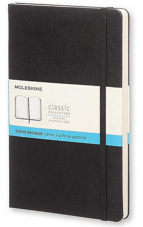 MOLESKİNE KI2703 KLASİK DEFTER 13x21 NOKTALI 240 YAPRAK SİYAH