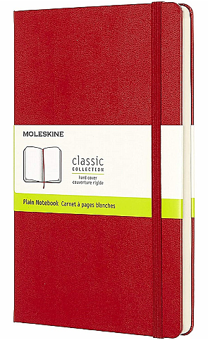 MOLESKİNE QP062R KLASİK DEFTER 13x21 DÜZ 240 YAPRAK KIRMIZI - 1