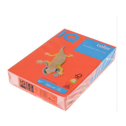 Mondi İq Renkli Fotokopi Kağıdı A4 80Gr Koyu Kırmızı 500Lü (Ne1336) - 1