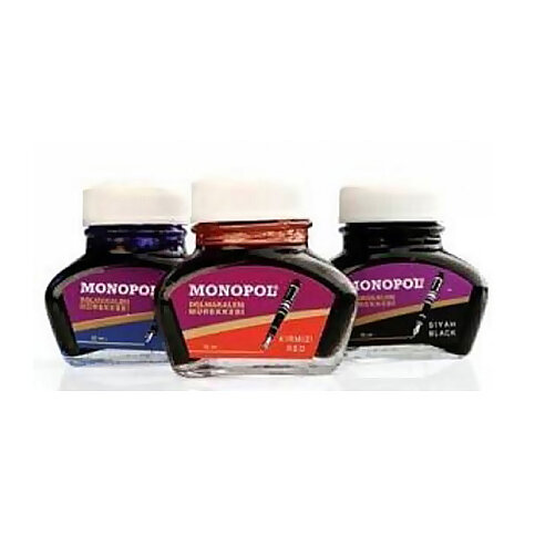 MONOPOL 1111 DOLMA KALEM MÜREKKEBİ MAVİ - 1