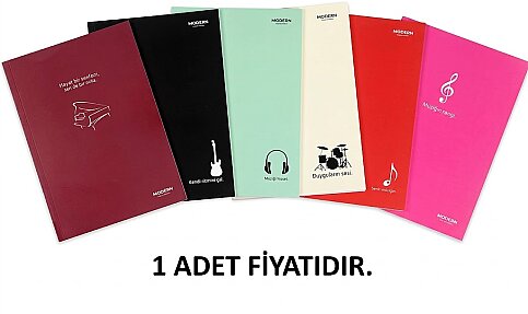 MOPAK BÜYÜK BOY MÜZİK DEFTERİ 40 YAPRAK - 1