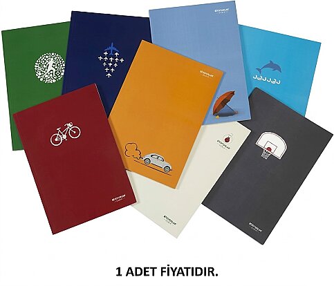 MOPAK OKUL DEFTERİ A4 ÇİZGİLİ 100 YAPRAK - 1