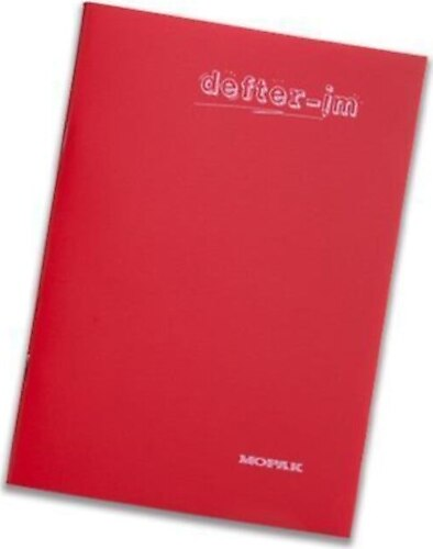 MOPAK İM SERİ DİKİŞLİ PLASTİK KAPAK DEFTER A5 KARELİ 80 YAPRAK