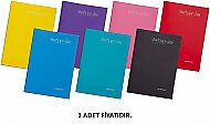 MOPAK İM SERİ DİKİŞLİ PLASTİK KAPAK DEFTER A4 DÜZ 60 YAPRAK - MOPAK