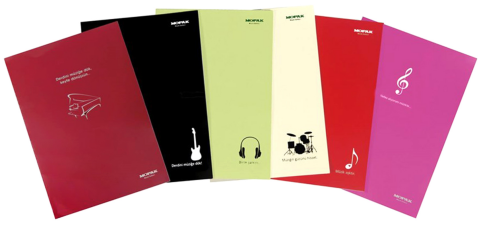 Mopak Küçük Boy Müzik Defteri A5 20 Yaprak - 1