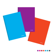 Mopak Pastel Plastik Kapak Defter A5 Çizgili 80 Yaprak - MOPAK