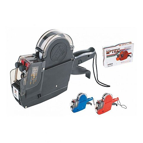 MOTEX ÇİFT MEKANİZMALI ETİKET MAKİNESİ 10 HANE (MX-6600) - 1