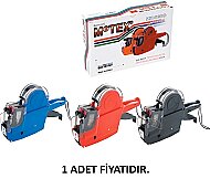 MOTEX ÇİFT MEKANİZMALI ETİKET MAKİNESİ 10 HANE (MX-6600) - MOTEX