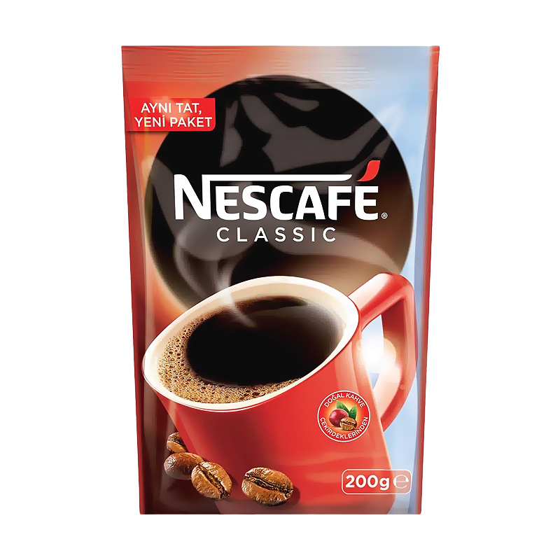 NESCAFE CLASSİC KAHVE 200gr EKOPAKET