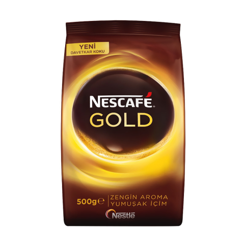 NESCAFE GOLD KAHVE 500gr EKOPAKET - 1
