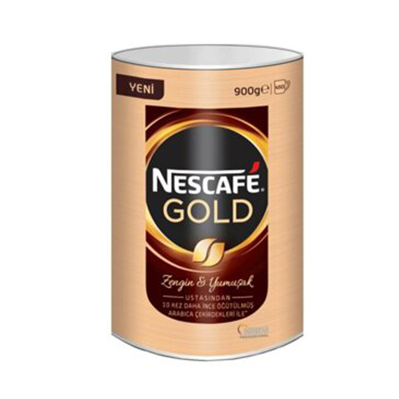 NESCAFE GOLD KAHVE 900gr TENEKE KUTU