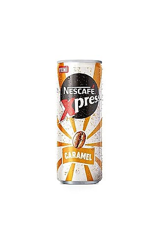 NESCAFE XPRESS CARAMEL SOĞUK KAHVE 250ml KUTU - 1