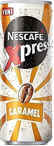 NESCAFE XPRESS CARAMEL SOĞUK KAHVE 250ml KUTU - 1