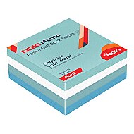 NOKİ 12013-33 MEMO YAPIŞKANLI KÜPNOT KAĞIDI 75x75 400 YAPRAK PASTEL BUZ - NOKİ