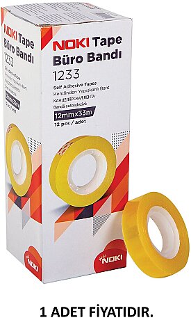 NOKİ 1233 SELEFON BANT 12mmx33m - 1