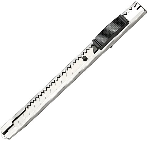 NOKİ 65226 PROFESYONEL HASSAS KESİM METAL KLİPSLİ DAR MAKET BIÇAĞI 9mm - 1