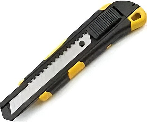 NOKİ 234 PROFESYONEL METAL GENİŞ MAKET BIÇAĞI 18mm (65234) - 1