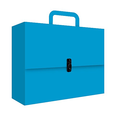 NOKİ 3202RK KUTU KLASÖR RENKLİ KULPLU ÇANTA - 1