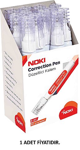 NOKİ 41140 KALEM TİPİ SIVI DÜZELTİCİ (SİLİCİ) - 1