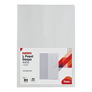 NOKİ 4810-110 L POŞET DOSYA ŞEFFAF 100LÜ - NOKİ