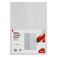 NOKİ 4810-110 L POŞET DOSYA ŞEFFAF 100LÜ - NOKİ