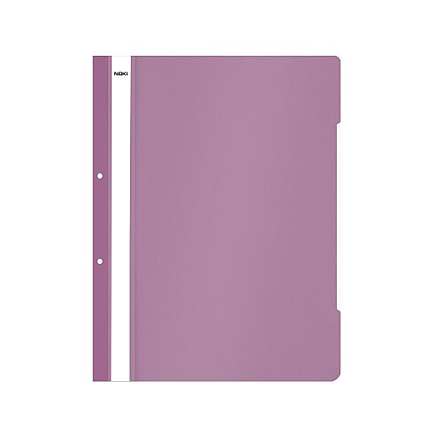 NOKİ 4825-170 XL TELLİ DOSYA LİLA 25Lİ POŞET - 1