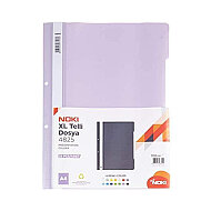 NOKİ 4825-170 XL TELLİ DOSYA LİLA 25Lİ POŞET - NOKİ