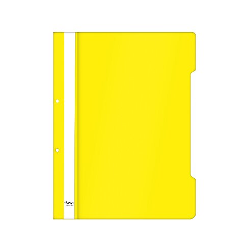 NOKİ 4826HD-030 HD TELLİ DOSYA SARI 25Lİ POŞET - 1