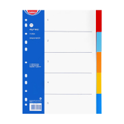 Noki 59115 Plastik Ayraç A4 5 Renk - NOKİ