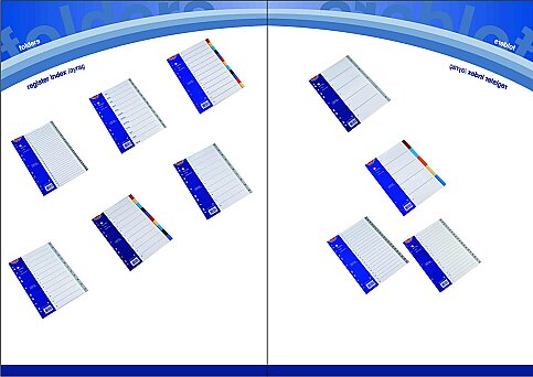 NOKİ 59280 PLASTİK AYRAÇ A4 AYLAR OCAK-ARALIK - 1