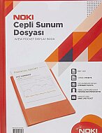 NOKİ 641100-N-080 CEPLİ SUNUM DOSYASI A4 KIRMIZI 100LÜ - NOKİ