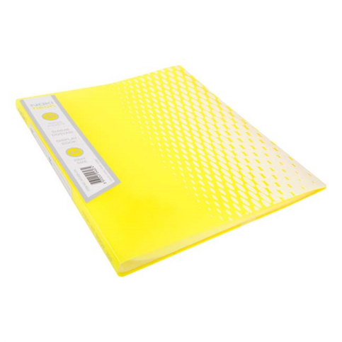 Noki 64120-N Sunum Dosyası A4 Neon Sarı 20Li - 1