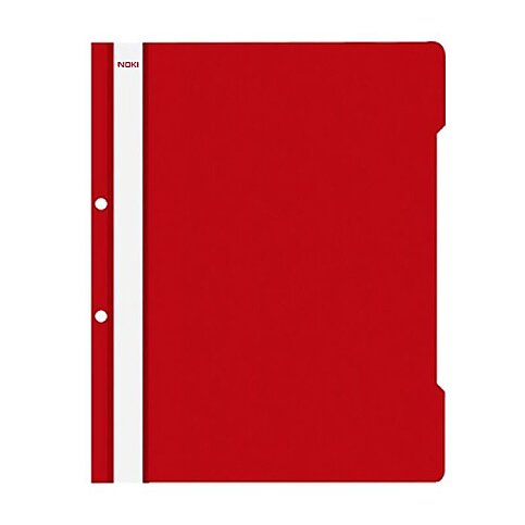 NOKİ 4828-080 ECO TELLİ DOSYA KIRMIZI 50Lİ - 1