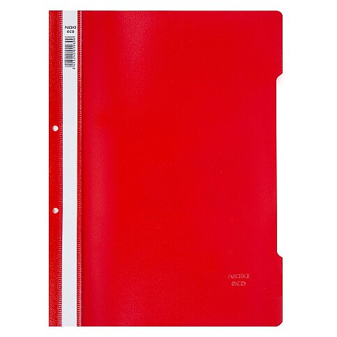 NOKİ 4828-080 ECO TELLİ DOSYA KIRMIZI 50Lİ - 1