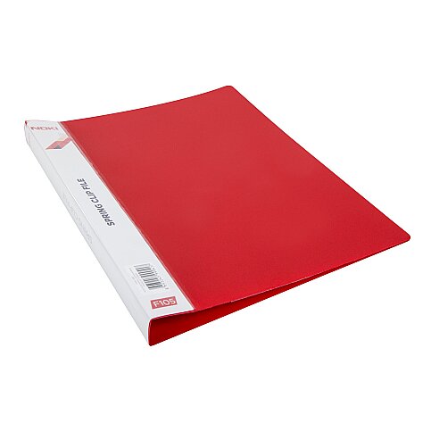NOKİ F105-080 SIKIŞTIRMALI DOSYA A4 MAT KIRIMIZI - 1