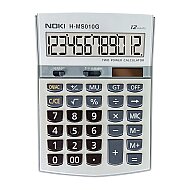 NOKİ H-MS010G MASA ÜSTÜ HESAP MAKİNESİ 12 HANE GRİ - NOKİ