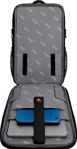 NOKİ NB-CNT02-190 BUSİNESS E-BAG NOTEBOOK SIRT ÇANTASI SİYAH - 3